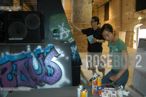 50¡ ESPOSIZIONE INTERNAZIONALE DARTE LA BIENNALE DI VENEZIA : CORDERIE DELLARSENALE Z.O.U. OPERA DI SORA KIM & GIM HONGSOK - ©Graziano Arici/Rosebud2