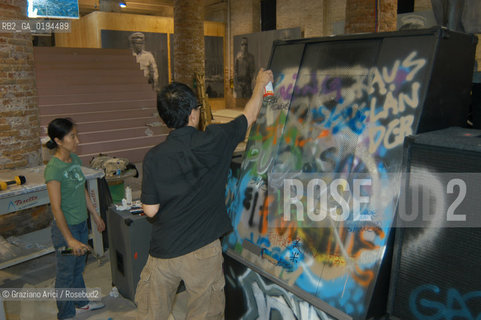 50¡ ESPOSIZIONE INTERNAZIONALE DARTE LA BIENNALE DI VENEZIA : CORDERIE DELLARSENALE Z.O.U. OPERA DI SORA KIM & GIM HONGSOK - ©Graziano Arici/Rosebud2