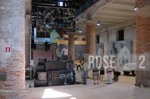 50¡ ESPOSIZIONE INTERNAZIONALE DARTE LA BIENNALE DI VENEZIA : CORDERIE DELLARSENALE Z.O.U. OPERA DI SORA KIM & GIM HONGSOK - ©Graziano Arici/Rosebud2