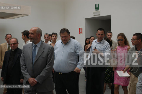 INAUGURAZIONE DELLA 50¡ ESPOSIZIONE INTERNAZIONALE DARTE LA BIENNALE DI VENEZIA - COSTA BERNABE BONAMI URBANI -  © 2003 Graziano Arici/Rosebud2