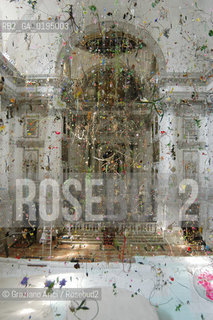 50¡ ESPOSIZIONE INTERNAZIONALE DARTE LA BIENNALE DI VENEZIA - CHIESA DI S.STAE - INSTALLAZIONE GIARDINO CALANTE FALLING GARDEN DEGLI ARTISTI SVIZZERI GERDA STEINER E JORG LENZLINGER - ©Graziano Arici/Rosebud2