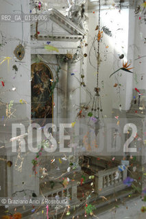 50¡ ESPOSIZIONE INTERNAZIONALE DARTE LA BIENNALE DI VENEZIA - CHIESA DI S.STAE - INSTALLAZIONE GIARDINO CALANTE FALLING GARDEN DEGLI ARTISTI SVIZZERI GERDA STEINER E JORG LENZLINGER - ©Graziano Arici/Rosebud2