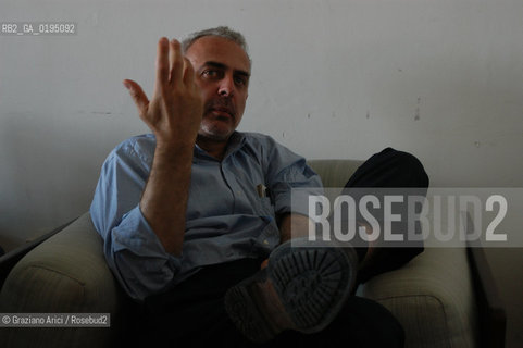 VENEZIA3/06/03 - IL DIRETTORE DEL SETTORE ARTI VISIVE DELLA BIENNALE DI VENEZIA FRANCESCO BONAMI ©Graziano Arici/Rosebud2