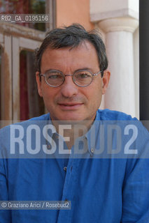 VENEZIA 21/06/03 - IL GIORNALISTA OLIVIERO BEHA ©Graziano Arici/Rosebud2 JOURNALIST