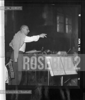 IL COMPOSITORE IGOR STRAVINSKIJ  - VENEZIA  © 1983 ARCHIVIO Graziano Arici/Rosebud2 / MUSICA CLASSICA /  La cessione dei diritti si intende per quanto di nostra competenza; non comprende invece le eventuali spese relative a diritti che potranno essere richiesti dagli Enti cui appartengono le opere riprese. Tali costi, ove neccessari, e lÕespletamento di qualsivoglia pratica di richiesta permessi sono esclusivamente  a  carico del committente. .