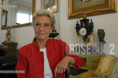 LA SCRITTRICE BARBARA ALBERTI © 2003 Graziano Arici/Rosebud2 LETTERATURA WRITER