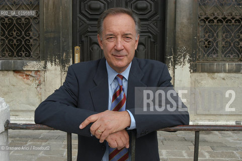 VENEZIA  2-5 OTTOBRE 2003 FONDAMENTA  SENZA PIU - IL PROFESSORE DI NEUROSCIENZA EMILIO BIZZI  ©Graziano Arici/Rosebud2
