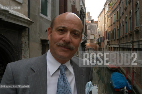 VENEZIA  2-5 OTTOBRE 2003 FONDAMENTA  SENZA PIU - LECONOMISTA JEREMY RIFKIN  ©Graziano Arici/Rosebud2