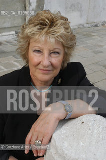 VENEZIA  2-5 OTTOBRE 2003 FONDAMENTA  SENZA PIU -  LA SCRITTRICE HELGA SCHNEIDER  ©Graziano Arici/Rosebud2