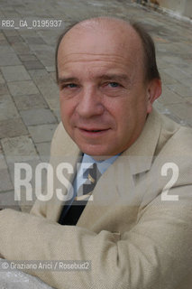 VENEZIA  2-5 OTTOBRE 2003 FONDAMENTA  SENZA PIU -   IL GIURISTA E MEMBRO DELLE CORTE COSTITUZIONALE GUSTAVO ZAGREBELSKY ©Graziano Arici/Rosebud2