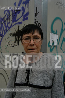 VENEZIA  2-5 OTTOBRE 2003 FONDAMENTA  SENZA PIU -  LA SCRITTRICE UNGHERESE AGOTA KRISTOF ©Graziano Arici/Rosebud2