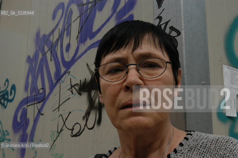 VENEZIA  2-5 OTTOBRE 2003 FONDAMENTA  SENZA PIU -  LA SCRITTRICE UNGHERESE AGOTA KRISTOF ©Graziano Arici/Rosebud2