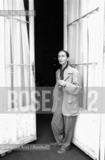 LA COREOGRAFA E BALLERINA PINA BAUSCH - 1985 ©Graziano Arici/Rosebud2 / TEATRO / FENICE / DANZA