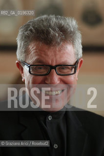 PADOVA - 15/10/03 - LARCHITETTO DANIEL LIBESKIND, PROGETTISTA DEL NUOVO WORLD TRADE CENTER A NEW YORK - ©Graziano Arici/Rosebud2 ARCHITETTURA