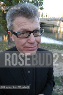 PADOVA - 15/10/03 - LARCHITETTO DANIEL LIBESKIND, PROGETTISTA DEL NUOVO WORLD TRADE CENTER A NEW YORK - ©Graziano Arici/Rosebud2 ARCHITETTURA