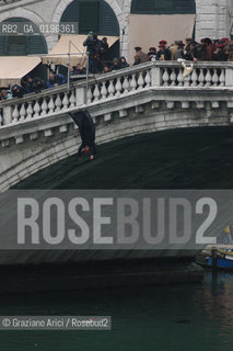 06/01/2004  ITALY, VENICE : THE SHOOTING OF THE MOVIE THE MERCHANT OF VENICE DIRECTED BY MICHAEL RADFORD © 2004 Graziano Arici/Rosebud2 FILM.MERCANTE DI VENEZIA SHAKESPEARE