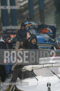 06/01/2004  ITALY, VENICE : THE SHOOTING OF THE MOVIE THE MERCHANT OF VENICE DIRECTED BY MICHAEL RADFORD _ THE ACTOR AL PACINO © 2004 Graziano Arici/Rosebud2 FILM MERCANTE DI VENEZIA SHAKESPEARE
