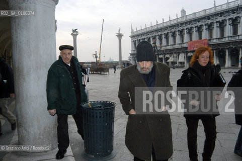06/01/2004  ITALY, VENICE : THE SHOOTING OF THE MOVIE THE MERCHANT OF VENICE DIRECTED BY MICHAEL RADFORD _ THE ACTOR AL PACINO © 2004 Graziano Arici/Rosebud2 FILM MERCANTE DI VENEZIA SHAKESPEARE