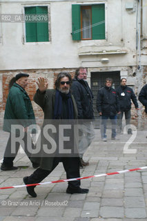 08/01/2004  ITALY, VENICE : THE SHOOTING OF THE MOVIE THE MERCHANT OF VENICE DIRECTED BY MICHAEL RADFORD _ THE ACTOR AL PACINO © 2004 Graziano Arici/Rosebud2 FILM MERCANTE DI VENEZIA SHAKESPEARE