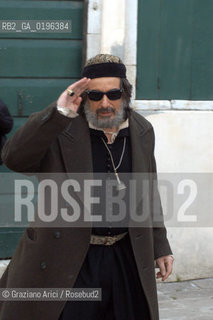08/01/2004  ITALY, VENICE : THE SHOOTING OF THE MOVIE THE MERCHANT OF VENICE DIRECTED BY MICHAEL RADFORD _ THE ACTOR AL PACINO © 2004 Graziano Arici/Rosebud2 FILM MERCANTE DI VENEZIA SHAKESPEARE