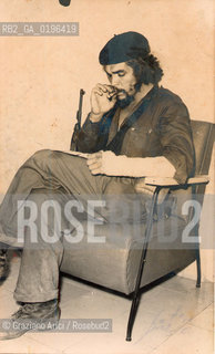 CUBA, HAVANA 1960, ERNESTO CHE GUEVARA - ARCHIVIO Graziano Arici/Rosebud2 POLITICA