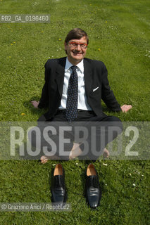 CROCETTA DEL MONTELLO (TREVISO) IL PRESIDENTE DELLA FABBRICA DI SCARPE GEOX MARIO MORETTI POLEGATO A CASA IN VILLA SANDI PRESIDENT OF SHOES FACTORY GEOX HOME ©Graziano Arici/Rosebud2 SCARPA INDUSTRIALE ECONOMIA