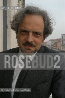 VENEZIA 1 APRILE 2004 IL DIRETTORE DEL SETTORE MUSICA DELLA BIENNALE GIORGIO BATTISTELLI ©Graziano Arici/Rosebud2 COMPOSITORE MUSICA CONTEMPORANEA
