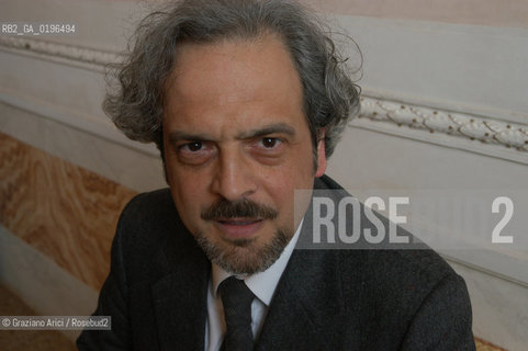 VENEZIA 1 APRILE 2004 IL DIRETTORE DEL SETTORE MUSICA DELLA BIENNALE GIORGIO BATTISTELLI ©Graziano Arici/Rosebud2 COMPOSITORE MUSICA CONTEMPORANEA