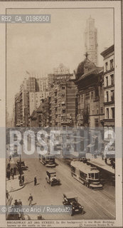 NEW YORK - USA - 1905 (?) BROADWAY AT 38TH STREET ©Graziano Arici/Rosebud2