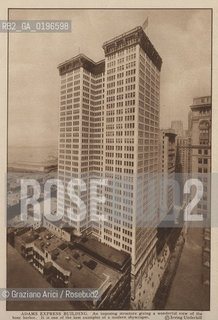 NEW YORK - USA - 1905 (?) ADAMS EXPRESS BUILDING  SKYSCRAPER ©Graziano Arici/Rosebud2 GRATTACIELO