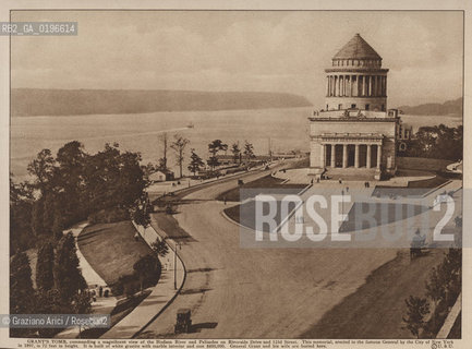 NEW YORK - USA - 1905 (?) GRANTS TOMB THIS MEMORIAL ERECTED TO THE FAMOUS GENERAL BY THE CITY OF NEW YORK IN 1897 ©Graziano Arici/Rosebud2 MONUMETO FUNERARIO