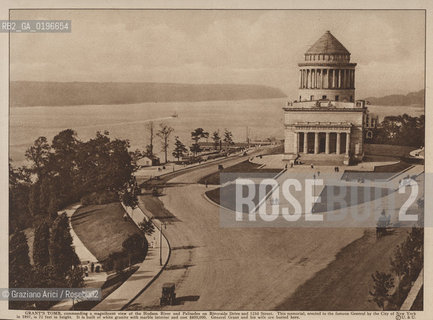 NEW YORK - USA - 1905 (?) GRANTS TOMB THIS MEMORIAL ERECTED TO THE FAMOUS GENERAL BY THE CITY OF NEW YORK IN 1897 ©Graziano Arici/Rosebud2 MONUMETO FUNERARIO