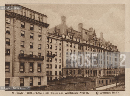 NEW YORK - USA - 1905 (?) WOMANS HOSPITAL ©Graziano Arici/Rosebud2 OSPEDALE.GEO