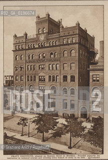 NEW YORK - USA - 1905 (?) PRATT INSTITUTE  IN BROOKLYN ©Graziano Arici/Rosebud2 SCUOLA