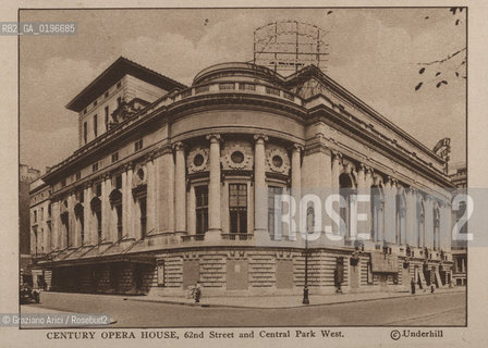 NEW YORK - USA - 1905 (?) CENTURY OPERA HOUSE ©Graziano Arici/Rosebud2 TEATRO