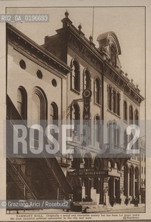 NEW YORK - USA - 1905 (?) TAMMANY HALL A SOCIAL AND CHARITABLE SOCIETY ©Graziano Arici/Rosebud2 EDIFICIO