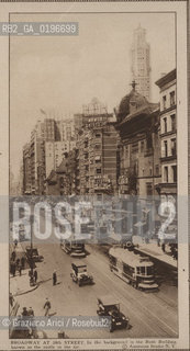 NEW YORK - USA - 1905 (?) BROADWAY AT 38TH STREET ©Graziano Arici/Rosebud2