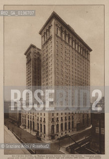 NEW YORK - USA - 1905 (?) BILTMORE HOTEL SKYSCRAPER ©Graziano Arici/Rosebud2 HOTEL GRATTACIELO