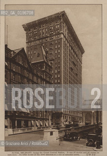 NEW YORK - USA - 1905 (?) HOTEL BELMONT ©Graziano Arici/Rosebud2 HOTEL.GEO