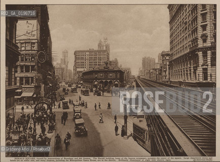 NEW YORK - USA - 1905 (?) HERALD SQUARE ©Graziano Arici/Rosebud2 PIAZZA