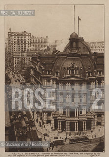 NEW YORK - USA - 1905 (?) OLD U. S. POST OFFICE NOW REPLACED BY THE NEW GENERAL POST OFFICE ON EIGHTH AVE ©Graziano Arici/Rosebud2 UFFICIO POSTALE