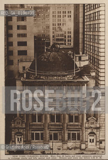 NEW YORK - USA - 1905 (?) NEW YORK CLEARING HOUSE ©Graziano Arici/Rosebud2 BORSA VALORI