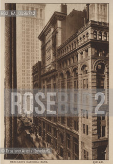 NEW YORK - USA - 1905 (?) MERCHANTS NATIONAL BANK ©Graziano Arici/Rosebud2 BANCA