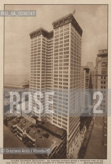NEW YORK - USA - 1905 (?) ADAMS EXPRESS BUILDING  SKYSCRAPER ©Graziano Arici/Rosebud2 GRATTACIELO