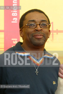 01_09_04 VENICE - 61¡ FILM FESTIVAL -.THE JURY OF THE FESTIVAL .SPIKE LEE .©Graziano Arici/Rosebud2 CINEMA