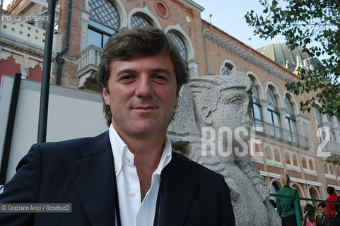 01_09_04 VENEZIA 61¡ VENICE FILM FESTIVAL : - THE DIRECTOR OF THE ITALIAN TELEVISION RAI FLAVIO CATTANEO.©Graziano Arici/Rosebud2 CINEMA