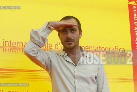 02_09_04 VENICE - 61¡ FILM FESTIVAL - FILM DELIVERY. THE ACTOR THANOS SAMARAS. ©Graziano Arici/Rosebud2 CINEMA