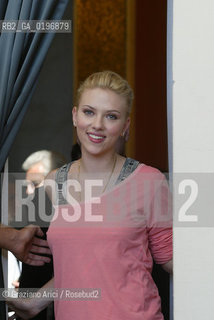 02_09_04 VENICE - 61¡ FILM FESTIVAL - FILM A LONG SONG FOR BOBBY LONG.  THE ACTRESS SCARLETT JOHANSSON. ©Graziano Arici/Rosebud2 CINEMA