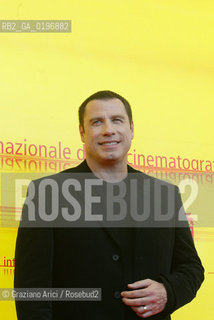 02_09_04 VENICE - 61¡ FILM FESTIVAL - FILM A LONG SONG FOR BOBBY LONG. THE ACTOR JOHN TRAVOLTA . ©Graziano Arici/Rosebud2 CINEMA