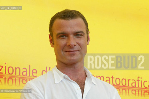 02_09_04 VENICE - 61¡ FILM FESTIVAL - FILM THE MANCHURIAN CANDIDATE. THE ACTOR LIEV SCHREIBER . ©Graziano Arici/Rosebud2 CINEMA